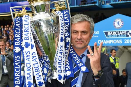 Jose Mourinho won three Premier League titles with Chelsea.